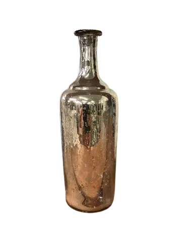 Mercury Glass Bottle LG