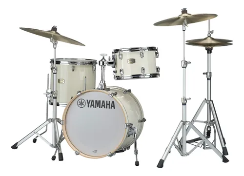 Batería Yamaha Stage Custom White Jazz (sin platos)