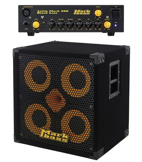 Cabezal Markbass 250 + Pantalla Markbass 410
