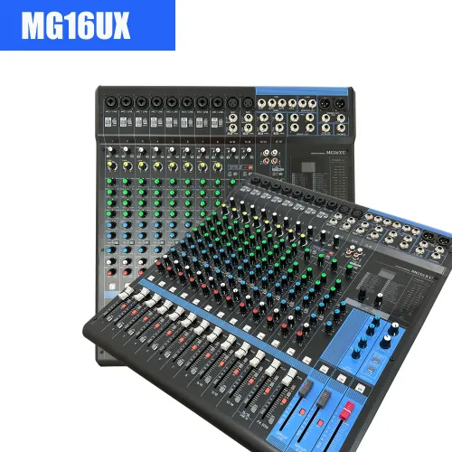 Mesa analógica Yamaha 8 CH micro + 4 stereo + 2 AUX