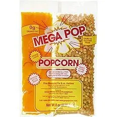 Popcorn 30 servings with Bags