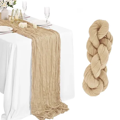 Cheesecloth Table Runners