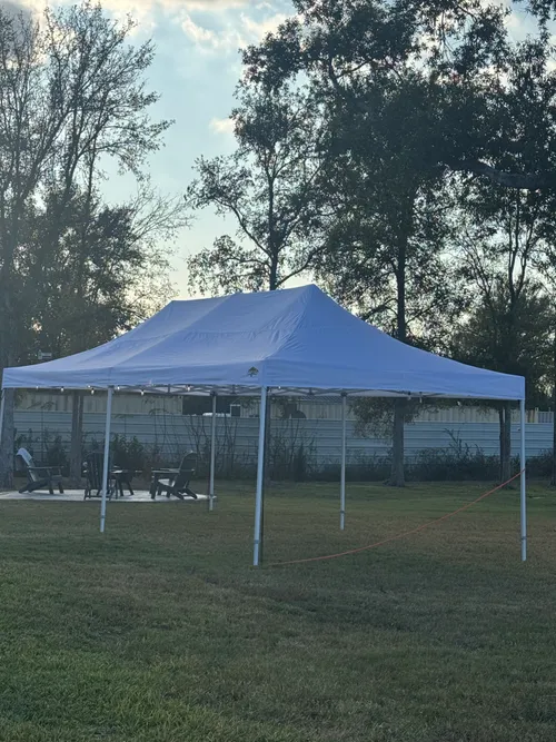 13 x 26 white Pop up tent