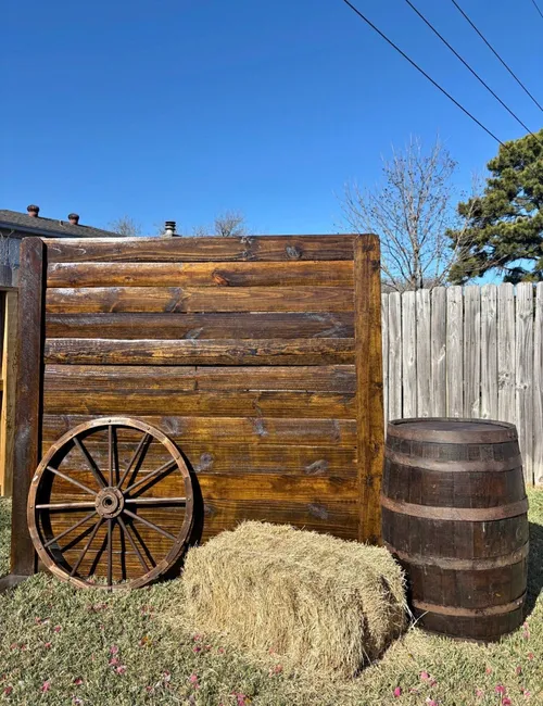 Wood Wall Backdrop