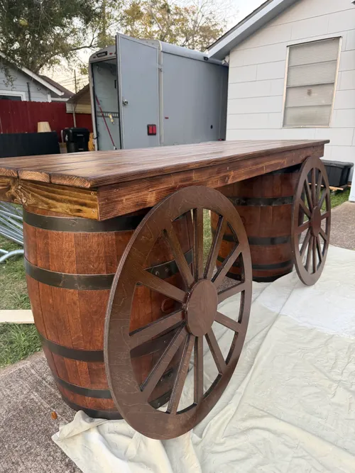 Rustic Western Wheel 