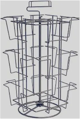 PORTE CARTES TOURNANT