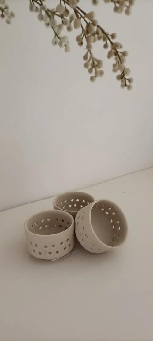 Photophore  en céramique 