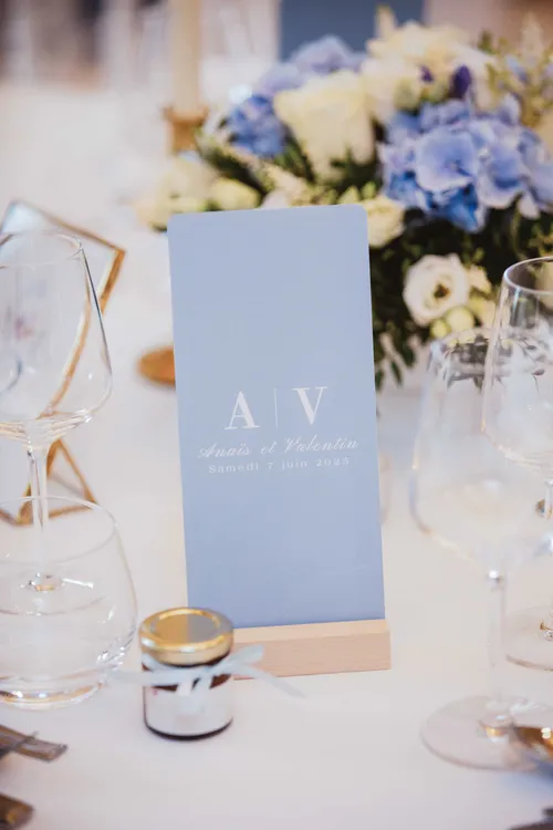 Porte menu /nom de table - Cale 