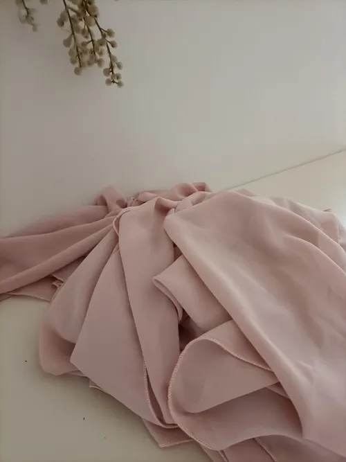 Chemin de buffet Rose poudré