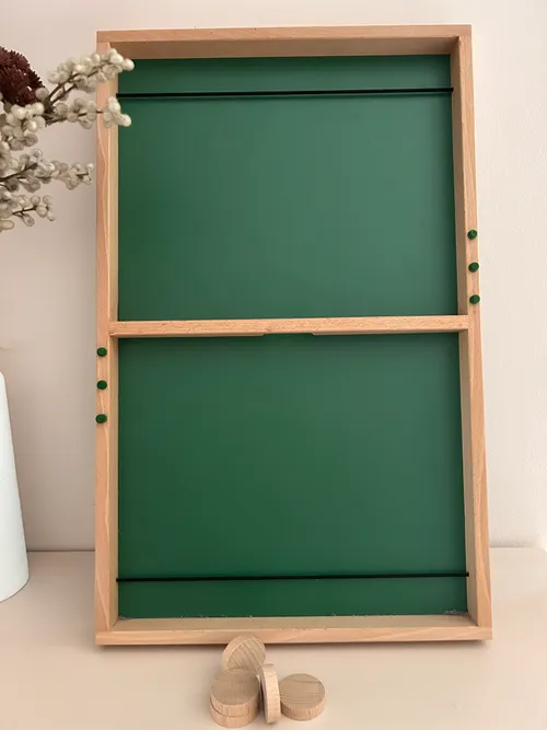 Jeu passe trape en bois 