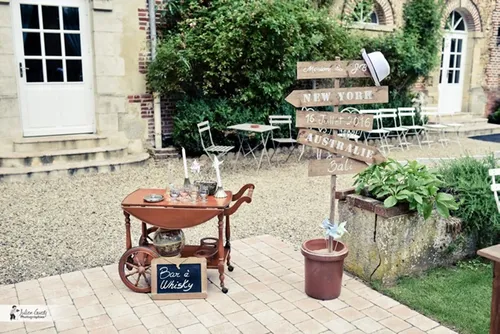 Desserte à roulette