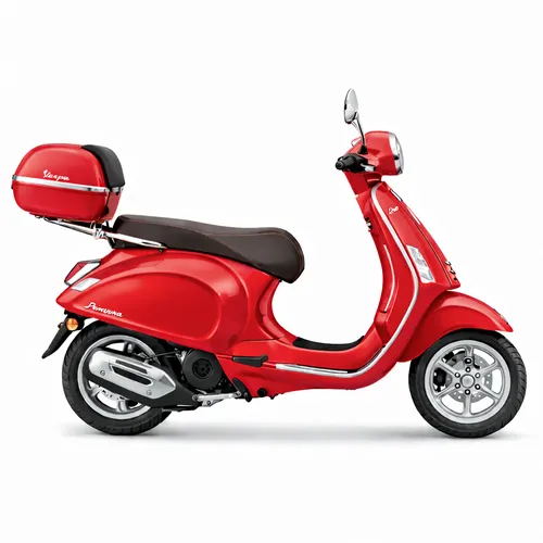 Vespa Primavera 125cc, Model 2025, with trunk.