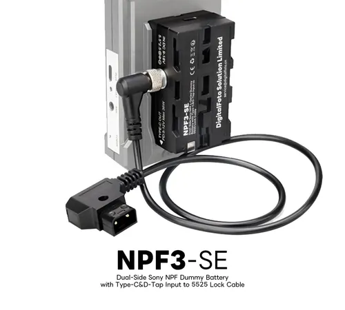 NP-F 3-Way Battery Adapter