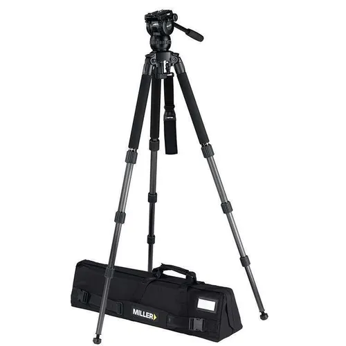 Miller Compass 15 Tripod w 2 Stage Alloy Legs (75mm Bowl)