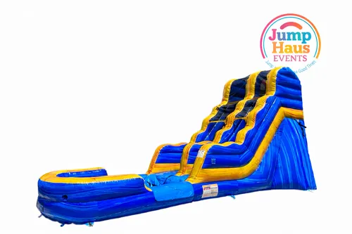 Blue Wave Water Slide 