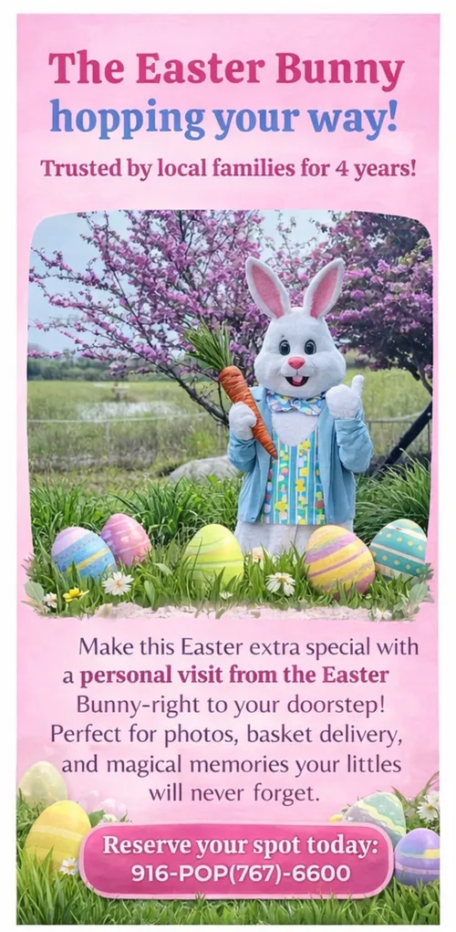 Easter Bunny SUNDAY