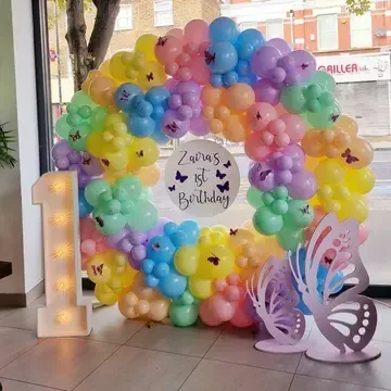 Double Circle Backdrop