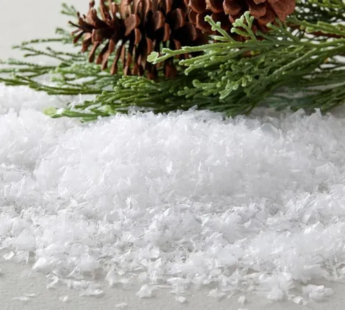 Faux snow
