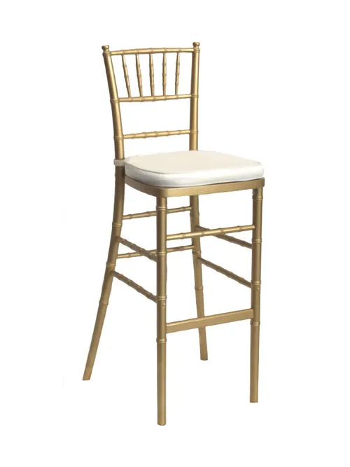  Gold Chiavari Barstool Rental