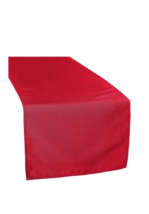Polyester red runner