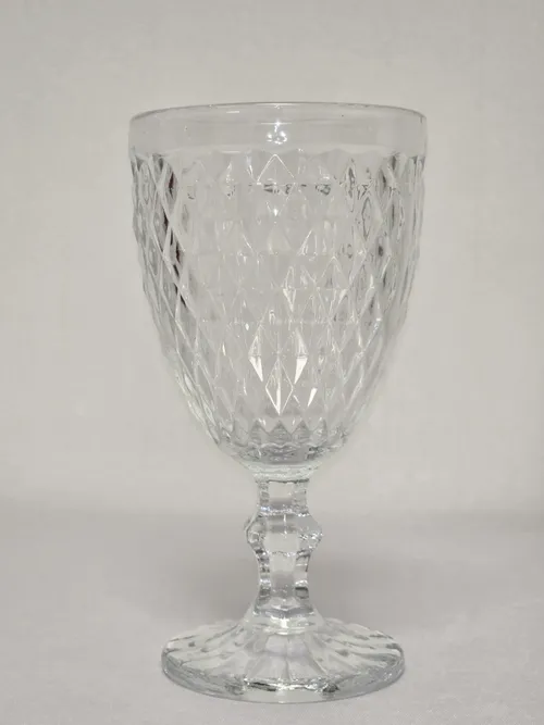 Embossed Water Goblets