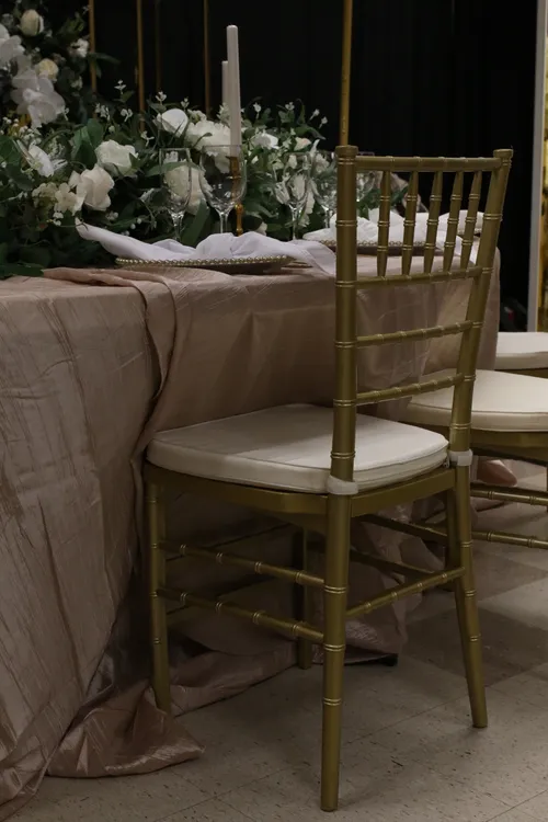 Gold Chiavari Chair Rental