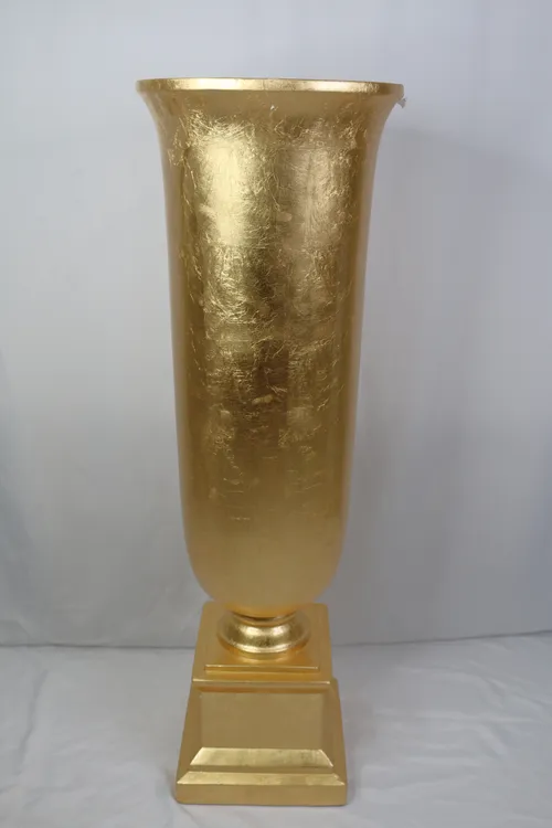 Extra Large Gold Vase