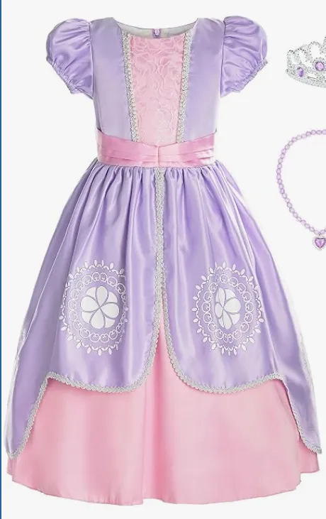 Sofia the First Princess Costume - Size 5/6