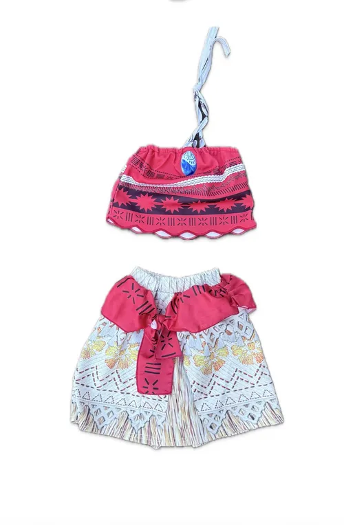 Moana Costume - Size 3T/4T