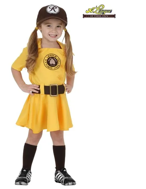 League of Their Own Costume (Yellow) - Size 2T