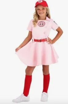 League of Their Own Costume (Pink)  - Size 6/7