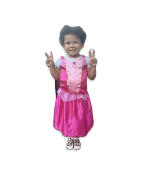 Sleeping Beauty Costume - Two Piece - Size 4-6X