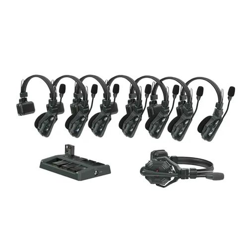 Hollyland Wireless Intercom System Set of 8 Headset Solidcom C1 Pro