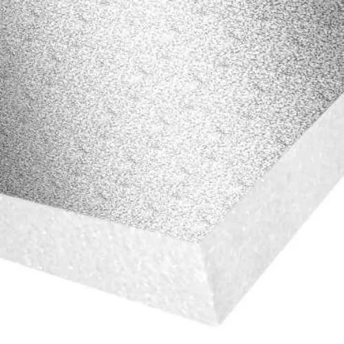 POLYBOARD FRIGGA SILVER/WHITE 120x200cm
