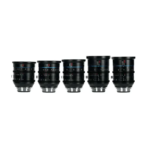 Sirui Jupiter 5 - Cine kit 24mm, 35mm, 50mm, 75mm, 100mm T2/T2.8