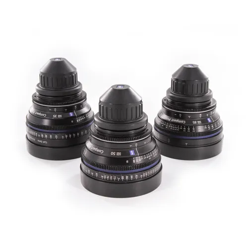 Zeiss CP2 SUPER SPEEDS T1.5 PRIMES 35, 50, 85mm