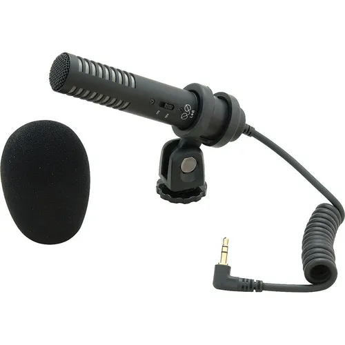 Audio: shotgun stereo microphone (Mike)