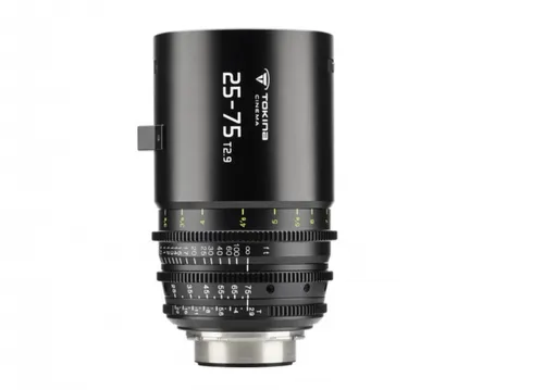 Tokina 25-75mm cine zoom