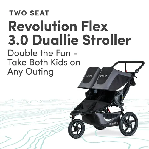 BOB Gear Revolution Flex 3.0 Stroller Double