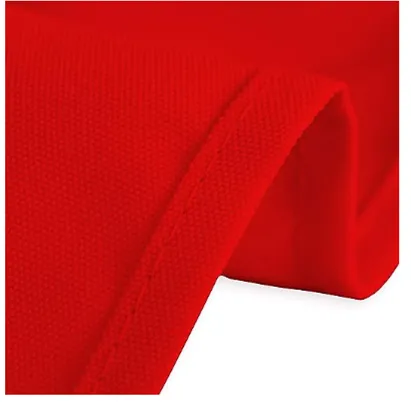 52 x 114 Red Linen