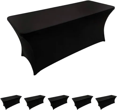 6 ft Spandex Black