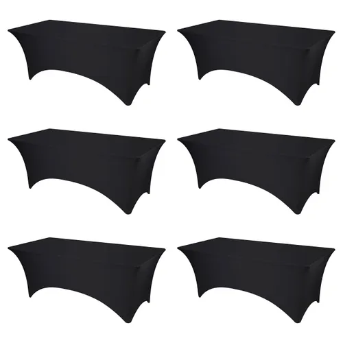 8ft Black Spandex