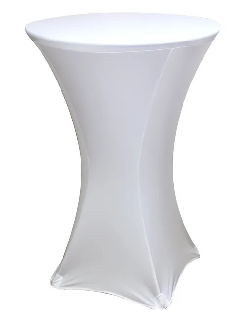 Cocktail Linen Spandex | White