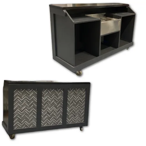 Portable Bar + Complimentary 120Q Cooler