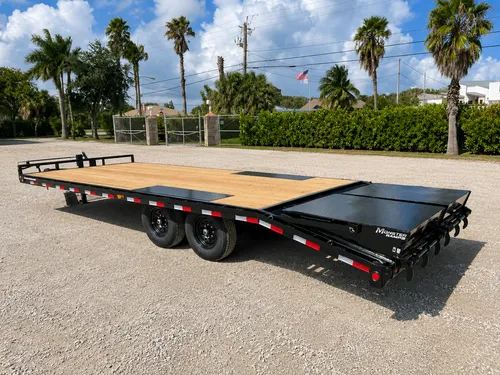 2026 PJ F8-20+4-MR 24’ Monster Ramps Deckover Trailer