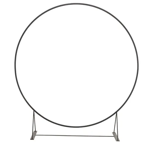 Backdrop Rond zwart