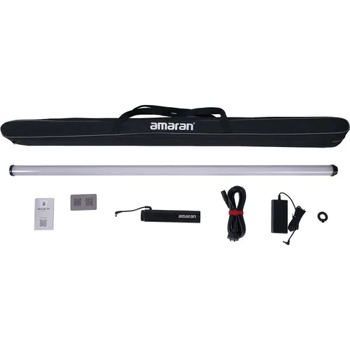 amaran T4c RGBWW LED Tube Light with Battery Grip (4') Kit