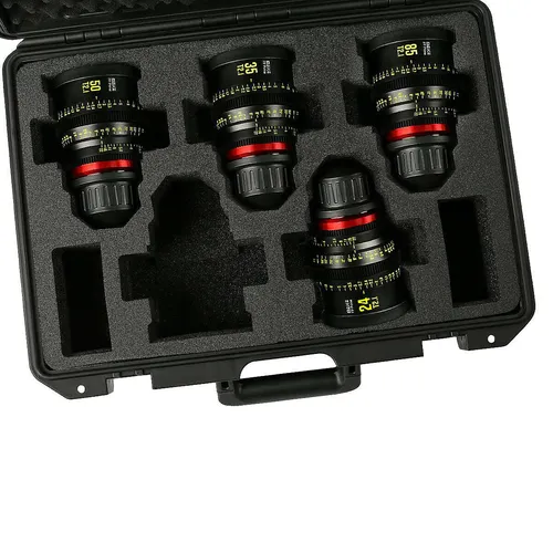 Meike Full Frame Cine lens Set T2.1 EF Mount (24mm, 35mm, 50mm, 85mm, 105mm)