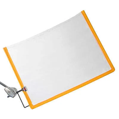 Matthews Open End Scrim White Artificial Silk 24x36