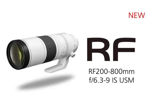 Canon RF 200-800mm f/6.3-9 IS USM Zoom